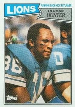 Herman Hunter 1987 Topps #325 Sports Card