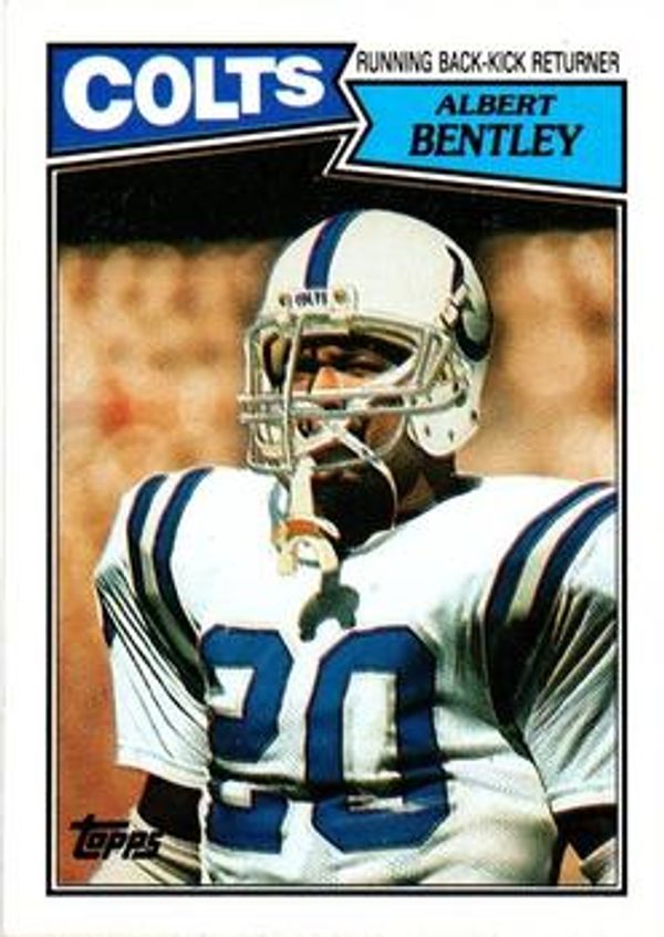 Albert Bentley 1987 Topps #376