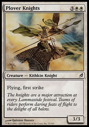 Plover Knights (Lorwyn) Trading Card