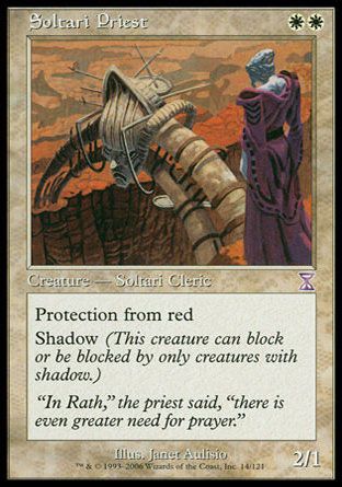 Soltari Priest (Time Spiral) Trading Card