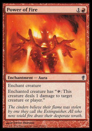 Power of Fire (Conspiracy) Trading Card