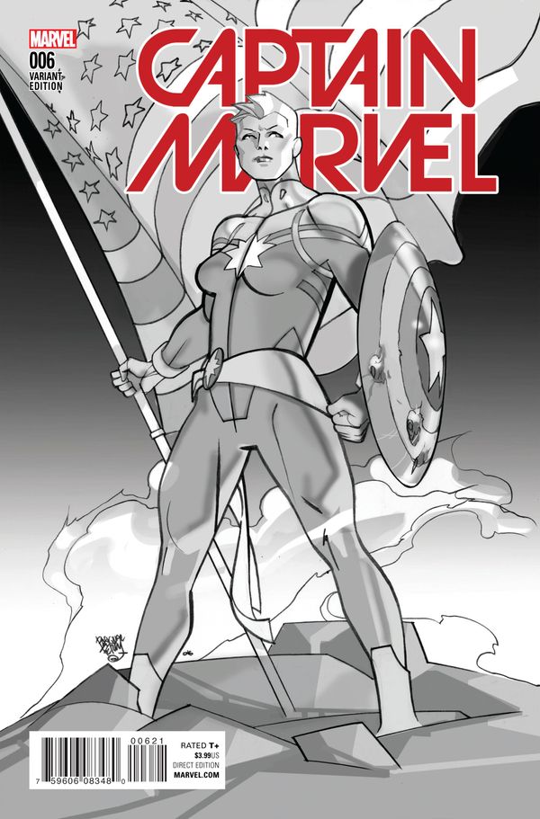 Captain Marvel #6 (Cw Reenactment Variant)