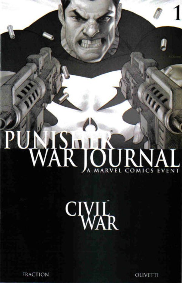 Punisher War Journal #1 (Black & White Edition)