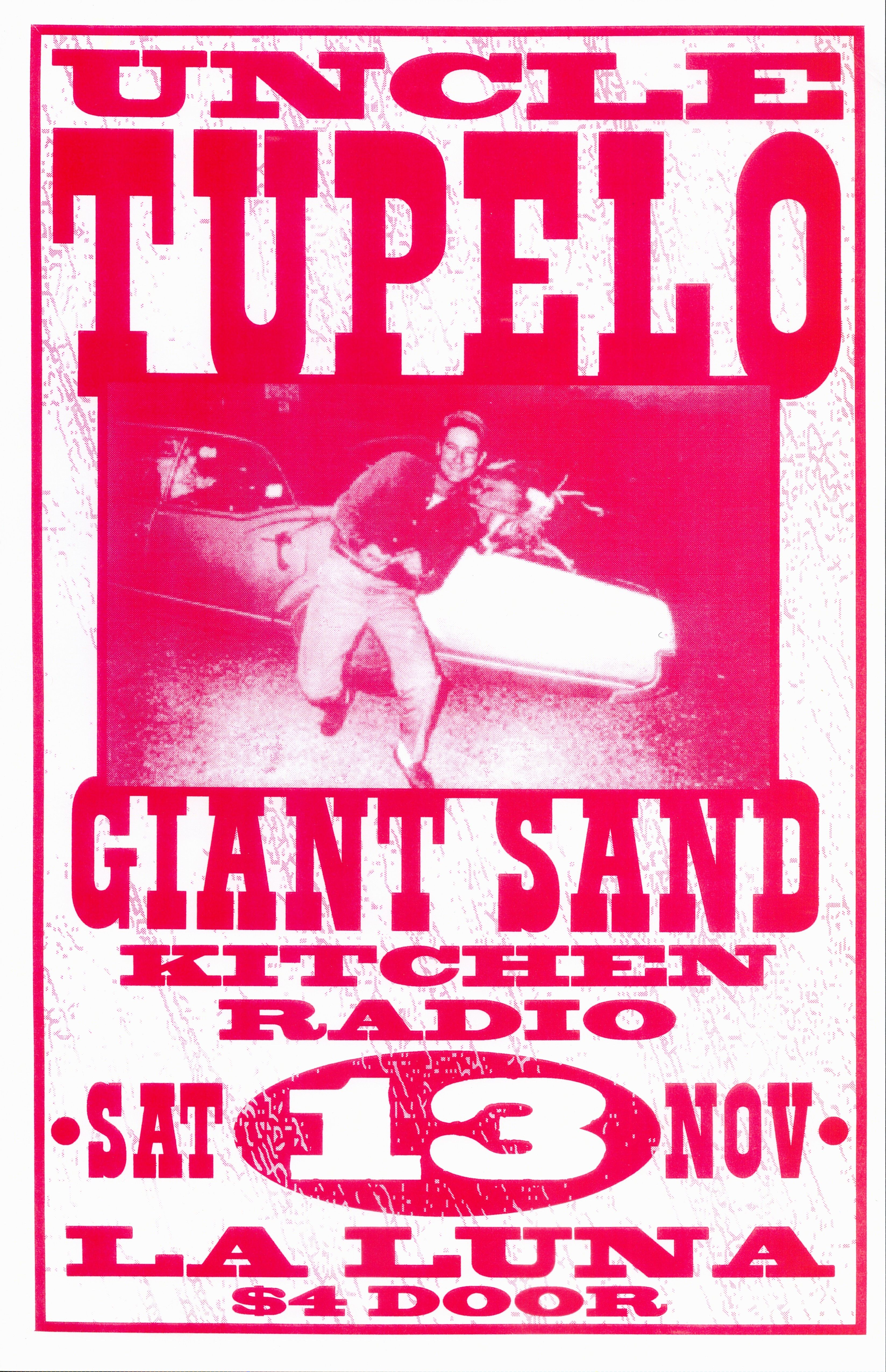 MXP-231.1 Uncle Tupelo 1993 La Luna  Nov 13 Concert Poster