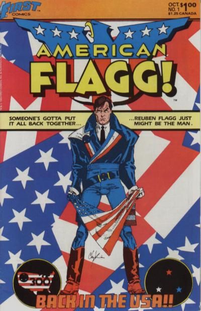 American Flagg Comic