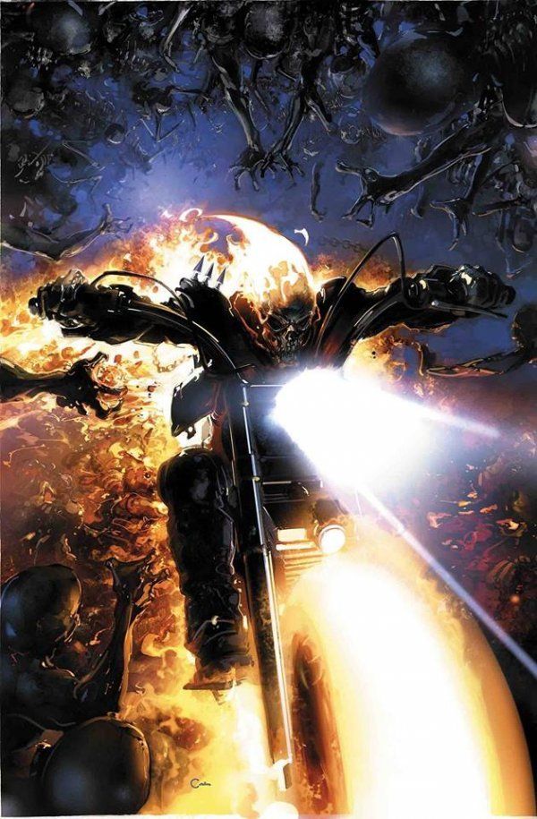 Damnation: Johnny Blaze - Ghost Rider #1 ("Virgin" Edition)