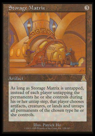 Storage Matrix (Urza's Destiny) Trading Card