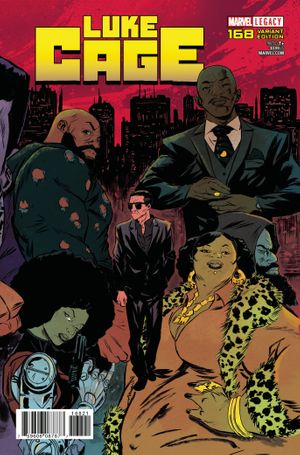 Luke Cage #168 (Greene Connecting Variant Leg)