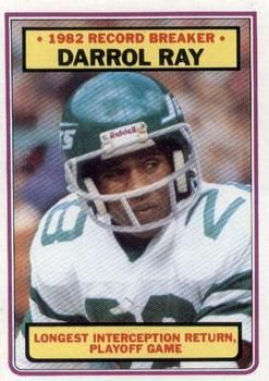 Darrol Ray 1983 Topps #7 Sports Card
