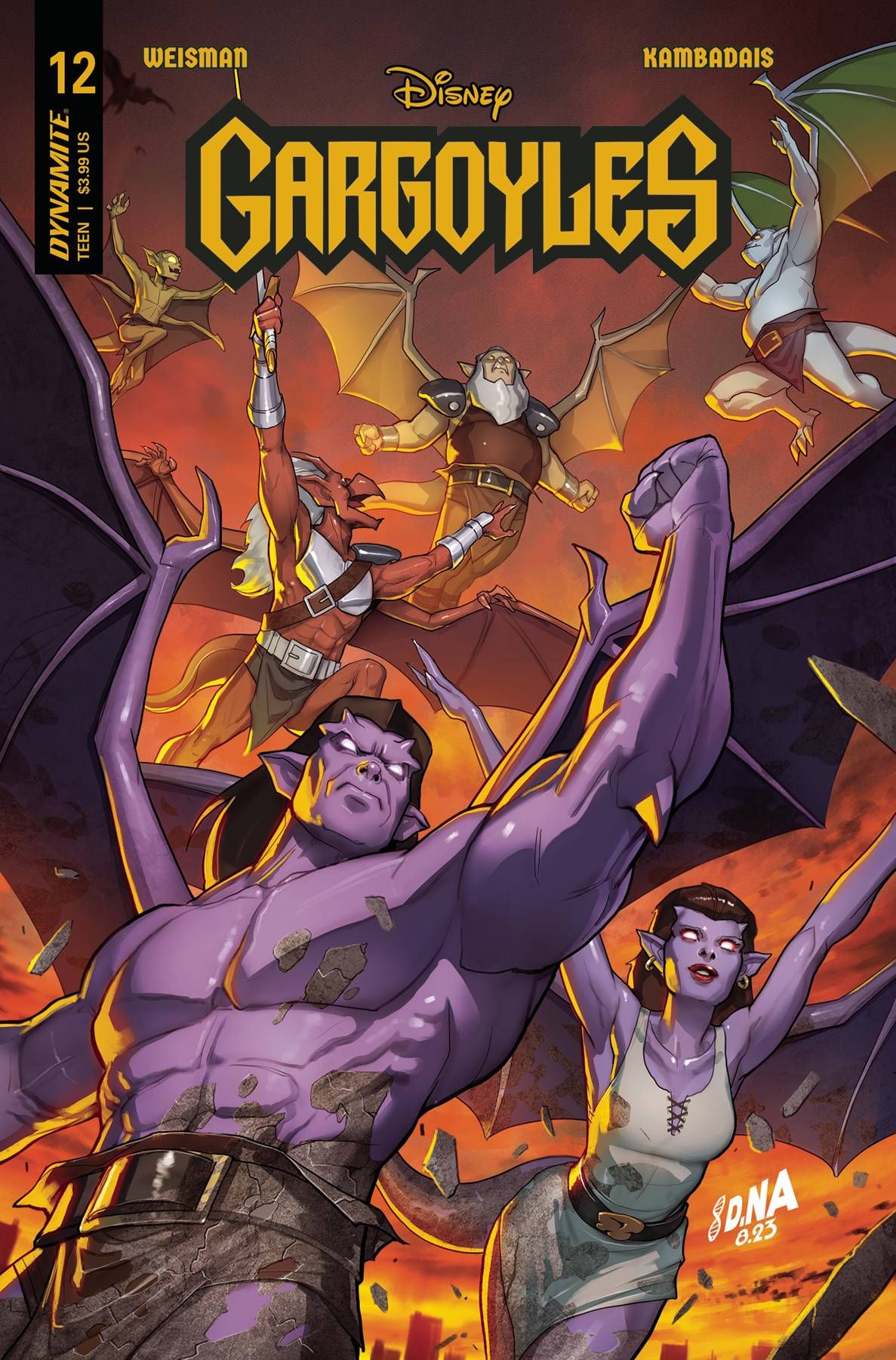 Gargoyles #12 Comic