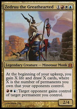 Zedruu the Greathearted (MTG Commander) Trading Card