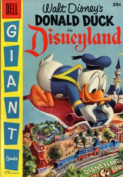 Donald Duck in Disneyland #1 Comic