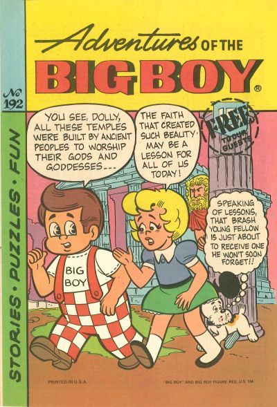 Adventures of Big Boy #192 Comic