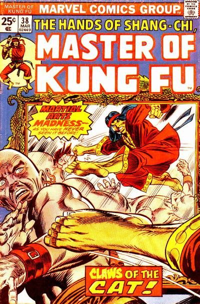 Master of Kung Fu #38 Comic