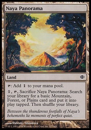 Naya Panorama (Shards of Alara) Trading Card