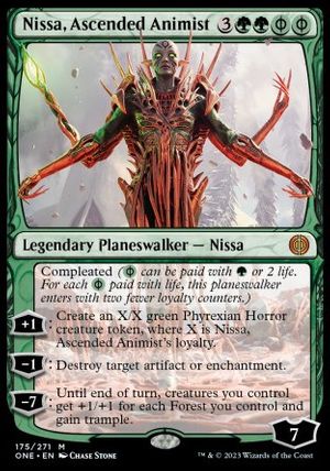 Nissa, Ascended Animist (Phyrexia: All Will Be One)