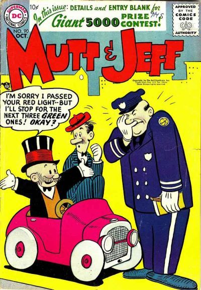 Mutt and Jeff #90 Comic