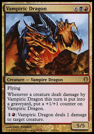 Vampiric Dragon (Archenemy - decks) Trading Card