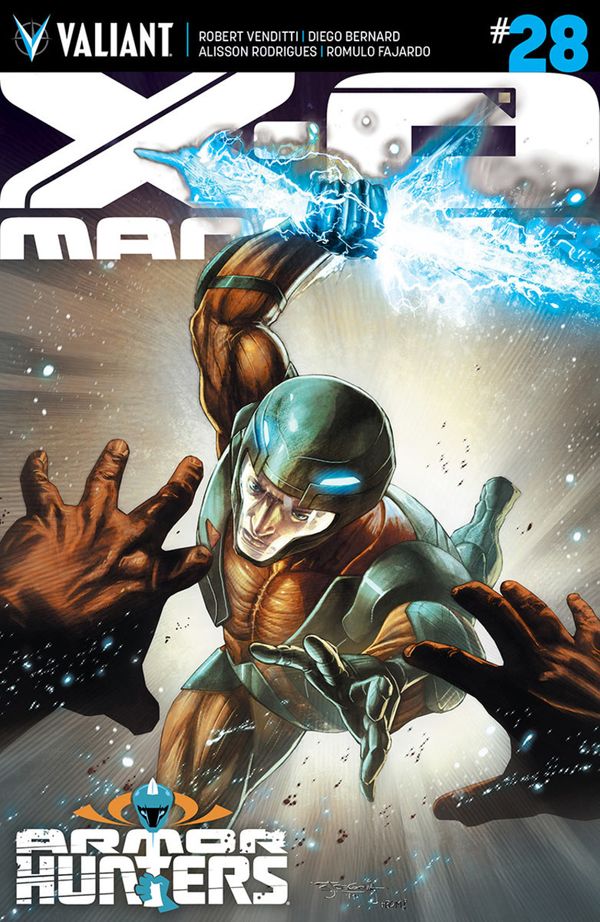 X-O Manowar #28 (Stephen Segovia Variant Cover)