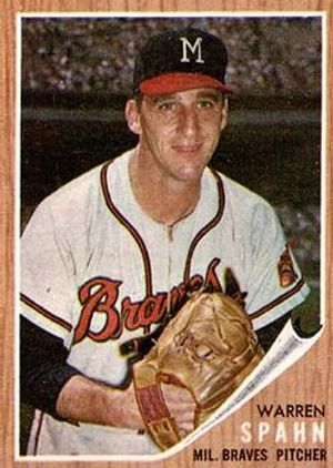 Warren Spahn 1962 Topps #100