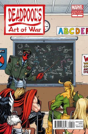 Deadpools Art Of War #1 (Burnham Variant)