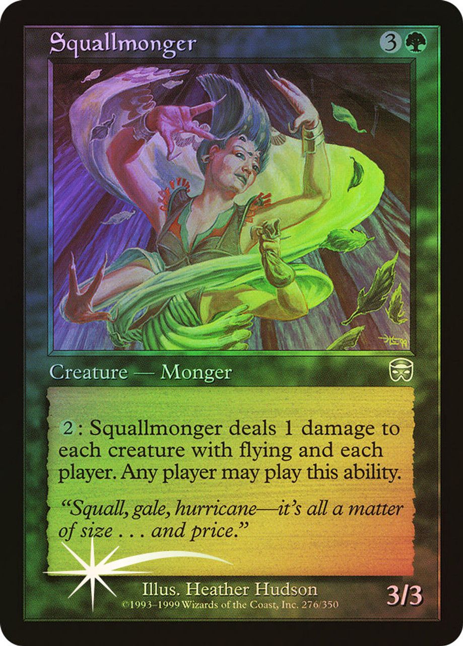 Squallmonger (Mercadian Masques - Foil) Trading Card