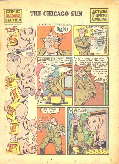 Spirit Section #9/6/1942 Comic