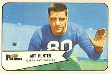 Art Hunter 1954 Bowman #58 Sports Card