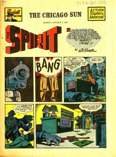 Spirit Section #1/5/1947 Comic