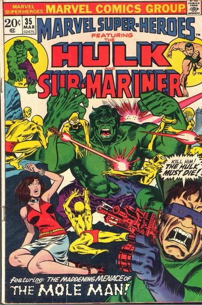 Marvel Super-Heroes #35 Comic