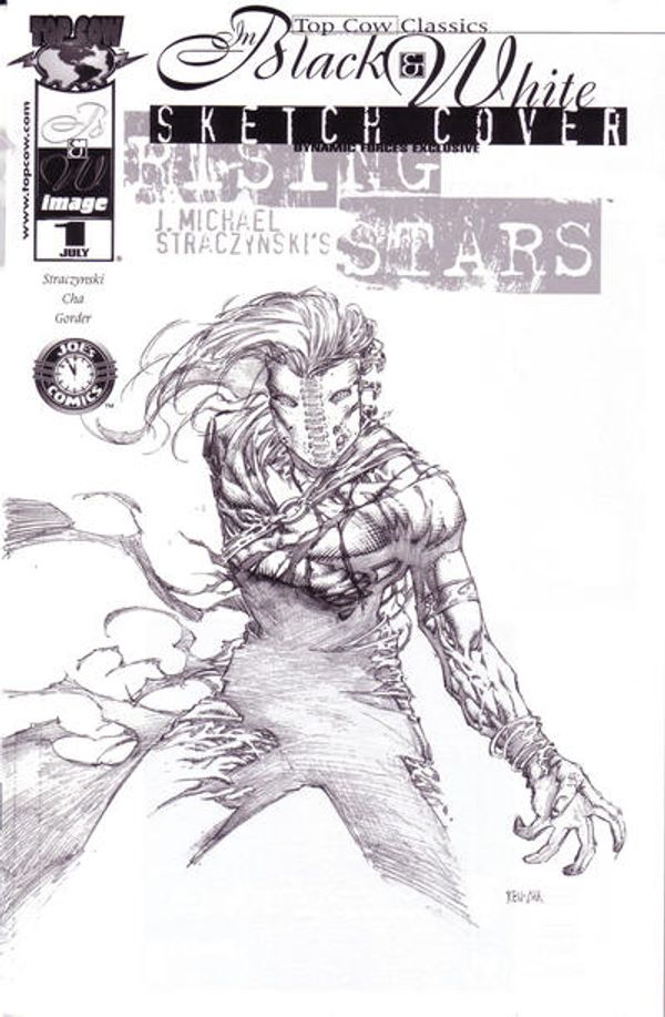 Top Cow Classics in Black and White: Rising Stars #1 (Dynamic Forces Sketch Edition)