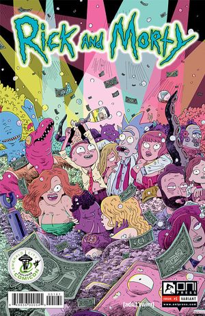 Rick and Morty #1 (Emerald City Comicon Edition)
