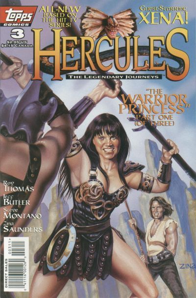 Hercules: The Legendary Journeys #3 Comic