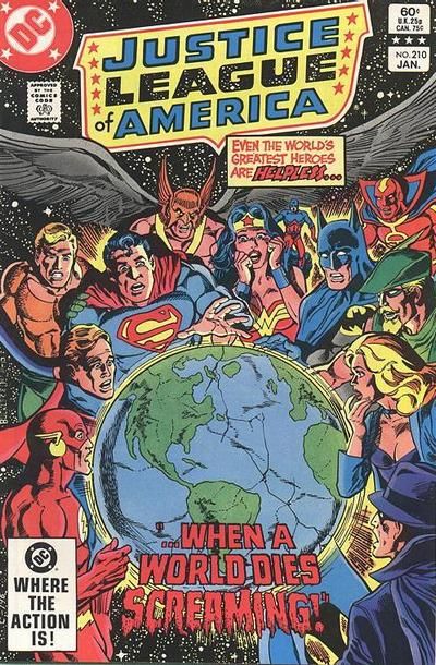 Justice League of America #210 Comic