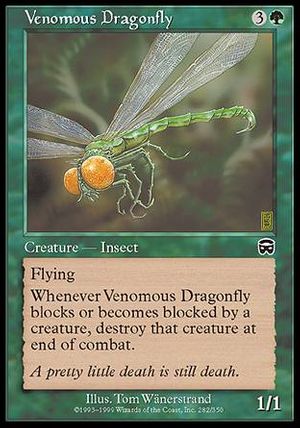 Venomous Dragonfly (Mercadian Masques)