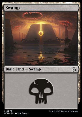 Swamp (March of the Machine) Trading Card