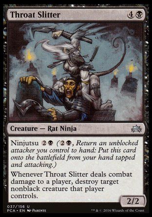 Throat Slitter (Planechase Anthology decks) Trading Card