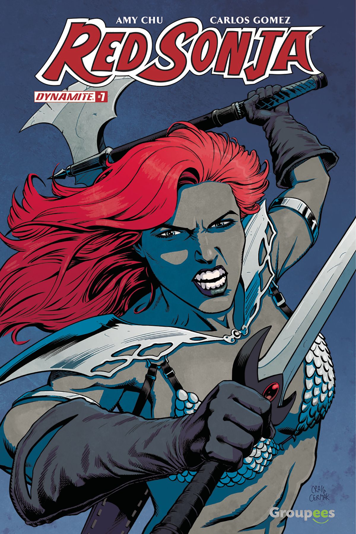 Red Sonja 7 (Groupees Exclusive Variant) Value GoCollect (redsonja