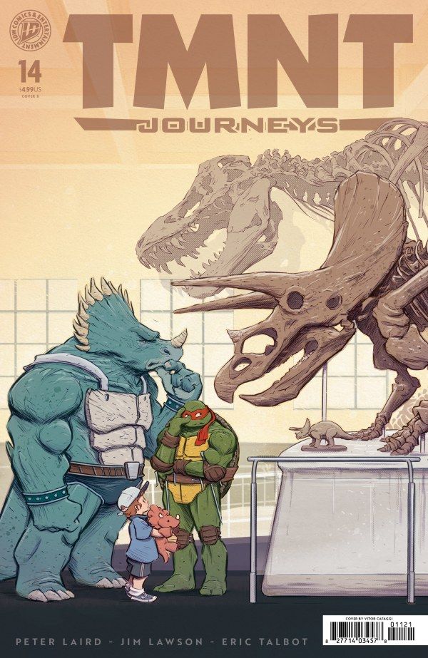 Tmnt: Journeys #14 (Cover B Vitor Cafaggi Variant) Comic