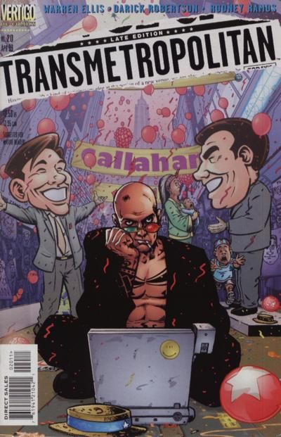 Transmetropolitan #20 Comic