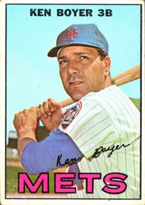 Ken Boyer 1967 Topps #105