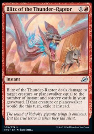 Blitz of the Thunder-Raptor (Ikoria Lair of Behemoths)