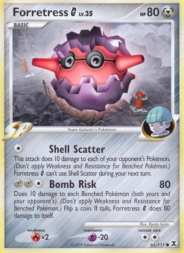 Forretress Pokémon Card