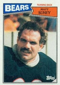 Matt Suhey 1987 Topps #47 Sports Card