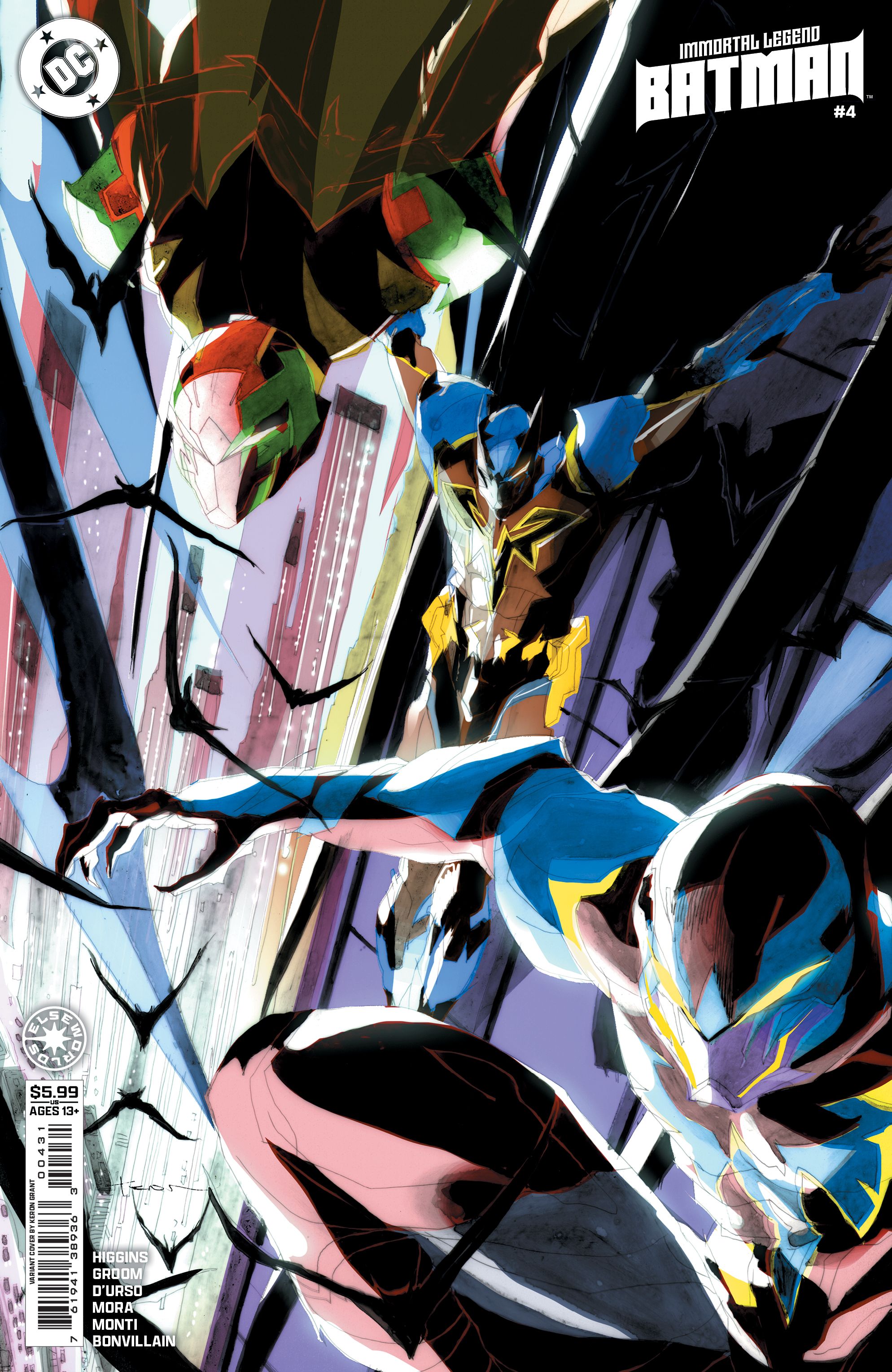 Immortal Legend Batman #4 (Cvr C Keron Grant Card Stock Variant) Comic