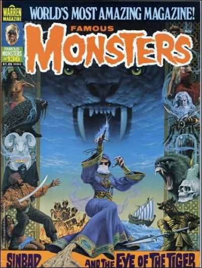 Famous Monsters of Filmland #136 Comic