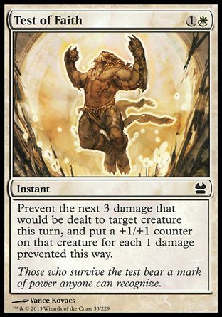 Test of Faith (Modern Masters) Trading Card