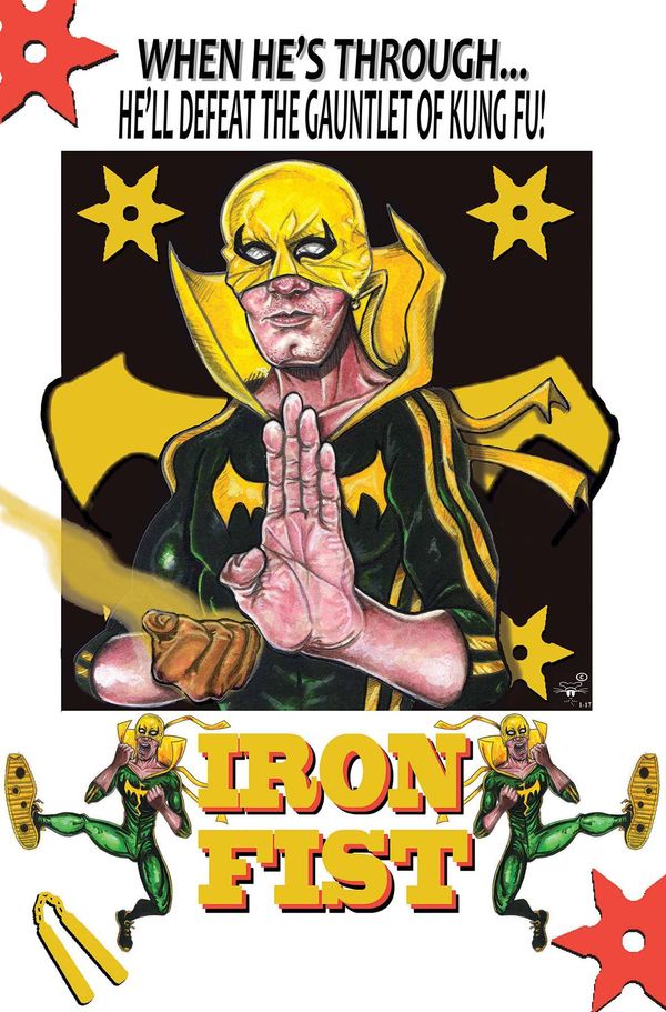 Iron Fist #3 (Davis Variant)