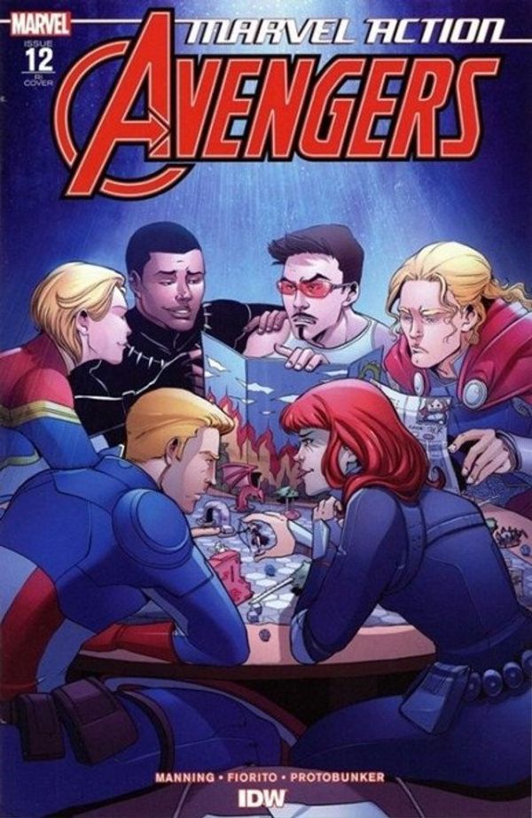 Marvel Action: Avengers #12 (10 Copy Cover Vieceli)