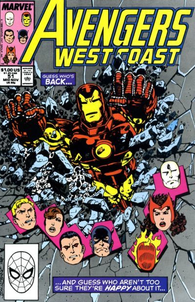 Avengers West Coast #51 Comic